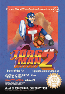 NES game TORGMAN Adventures Part.2 by Torg Gaming Expo